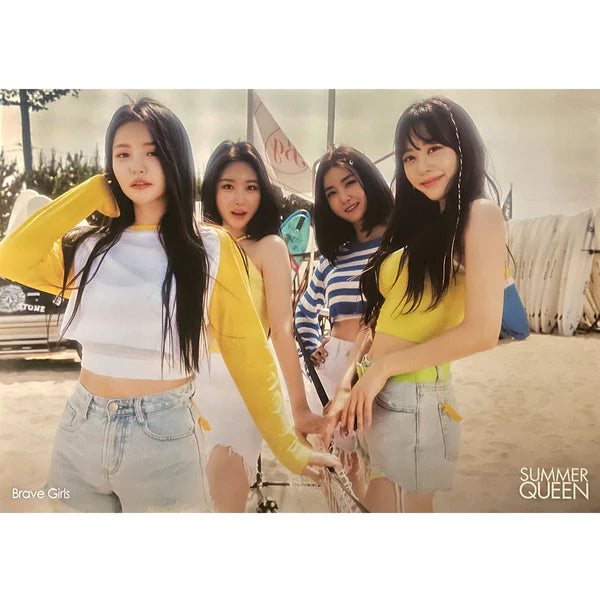 BRAVE GIRLS - SUMMER QUEEN OFFICIAL POSTER - CONCEPT 1