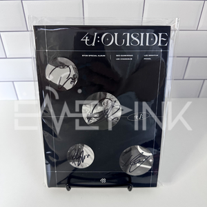 [AUTOGRAPHED CD] BTOB (비투비) SPECIAL ALBUM - [4U : OUTSIDE] (ONLINE ONLY)