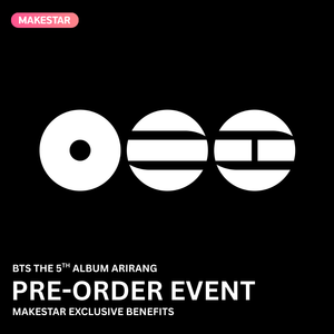 [PRE-ORDER] BTS (방탄소년단) The 5th Album - [ARIRANG] (+ MAKESTAR POB) - EVE PINK K-POP