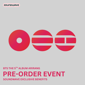 [PRE-ORDER] BTS (방탄소년단) The 5th Album - [ARIRANG] (+ SOUNDWAVE POB) - EVE PINK K-POP