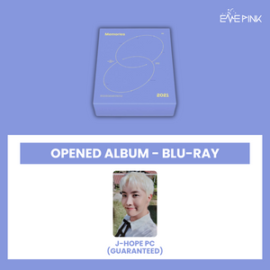 BTS (방탄소년단) - [MEMORIES OF 2021] (Blu-ray Ver. : OPENED ALBUM)
