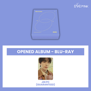 BTS (방탄소년단) - [MEMORIES OF 2021] (Blu-ray Ver. : OPENED ALBUM)