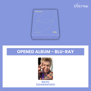 BTS (방탄소년단) - [MEMORIES OF 2021] (Blu-ray Ver. : OPENED ALBUM)