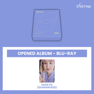 BTS (방탄소년단) - [MEMORIES OF 2021] (Blu-ray Ver. : OPENED ALBUM)