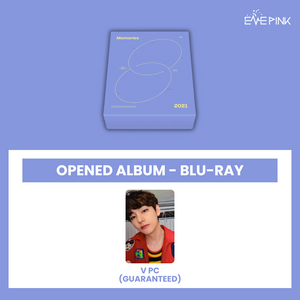 BTS (방탄소년단) - [MEMORIES OF 2021] (Blu-ray Ver. : OPENED ALBUM)