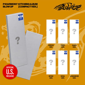 [PRE-ORDER] (U.S. VER.) P1Harmony (피원하모니) 10th Mini Album - [BLOW UP] (Compact Random Ver. + 82EVENT Exclusive)