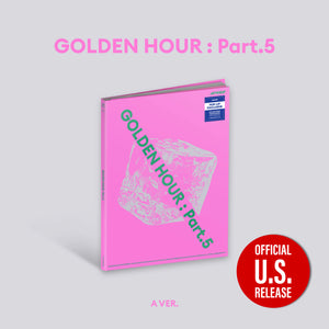 [PRE-ORDER] (U.S. VER.) ATEEZ (에이티즈) 14th Mini Album - [GOLDEN HOUR : PART.5] (PHOTOBOOK VER. + POP-UP EXCLUSIVE PHOTOCARD) - EVE PINK K-POP