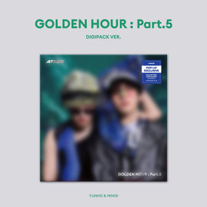 [PRE-ORDER] (U.S. VER.) ATEEZ (에이티즈) 14th Mini Album - [GOLDEN HOUR : PART.5] (UNIT DIGIPACK VER. + POP-UP EXCLUSIVE PHOTOCARD) - EVE PINK K-POP