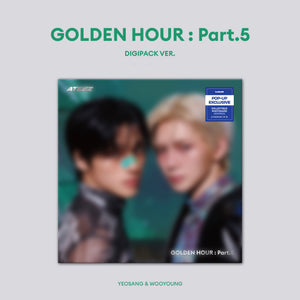 [PRE-ORDER] (U.S. VER.) ATEEZ (에이티즈) 14th Mini Album - [GOLDEN HOUR : PART.5] (UNIT DIGIPACK VER. + POP-UP EXCLUSIVE PHOTOCARD) - EVE PINK K-POP