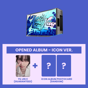 ZEROBASEONE (제로베이스원) 1st Full Album - [NEVER SAY NEVER] (PHOTOBOOK Ver.) (ICON VER. : OPENED ALBUM) - EVE PINK K-POP