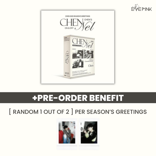 [PRE-ORDER]CHEN (첸) - 2025 SEASON'S GREETINGS [Chen’s Chennel ON & OFF] (+ POB)