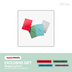 [PRE-ORDER] (KOR VER.) CORTIS The 2nd EP Album - [GREENGREEN] (Weverse Albums Ver. + EXCLUSIVE GIFT) - EVE PINK K-POP