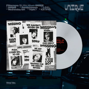 (U.S. VER.) P1HARMONY (피원하모니) 9th MINI ALBUM - [UNIQUE] (MISSING P1ECE VER.)