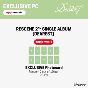 RESCENE (리센느) 2nd Single Album - [Dearest] (QR VER. +EXCLUSIVE PHOTOCARD)