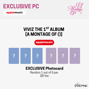 VIVIZ (비비지) The 1st Album - [A Montage of ()] (QR ver. +EXCLUSIVE PHOTOCARD)