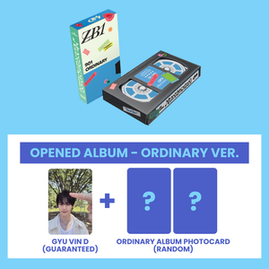 ZEROBASEONE (제로베이스원) 1st Full Album - [NEVER SAY NEVER] (PHOTOBOOK Ver.) (ORDINARY VER. : OPENED ALBUM)