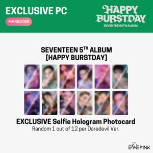 SEVENTEEN (세븐틴) 5TH ALBUM - [HAPPY BURSTDAY] (DAREDEVIL Ver. +EXCLUSIVE PHOTOCARD)