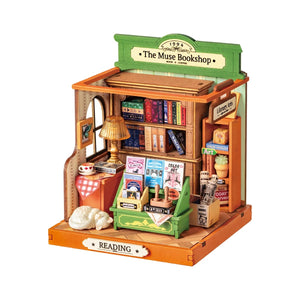 Rolife DIY Miniature House - [The Muse Bookshop DS040] - EVE PINK K-POP