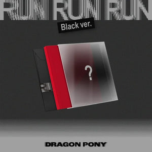 [PRE-ORDER] DRAGON PONY (드래곤 포니) EP ALBUM - [Run Run Run] - EVE PINK K-POP