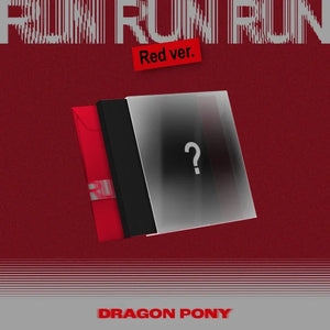 [PRE-ORDER] DRAGON PONY (드래곤 포니) EP ALBUM - [Run Run Run] - EVE PINK K-POP