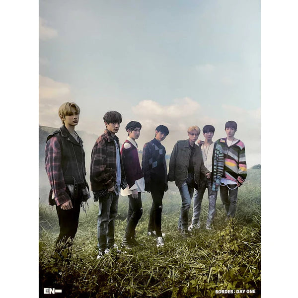 ENHYPEN - BORDER : DAY ONE (DAWN VER) OFFICIAL POSTER