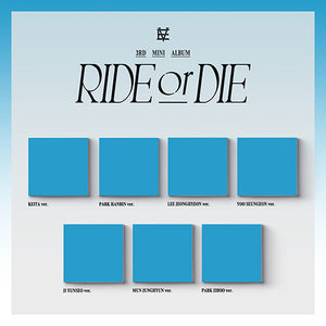 EVNNE (이븐) 3RD MINI ALBUM - [RIDE or DIE] (DIGIPACK VER.)