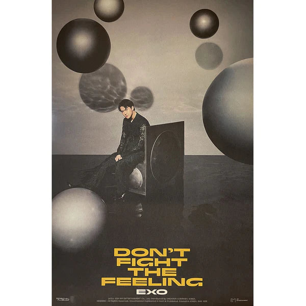 EXO - DON'T FIGHT THE FEELING (PHOTOBOOK A VER) OFFICIAL POSTER - SEHUN