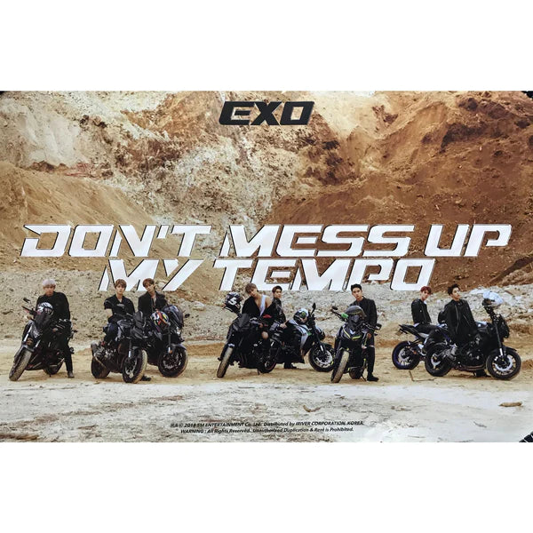 EXO - DON'T MESS UP MY TEMPO (MODERATO VER) OFFICIAL POSTER