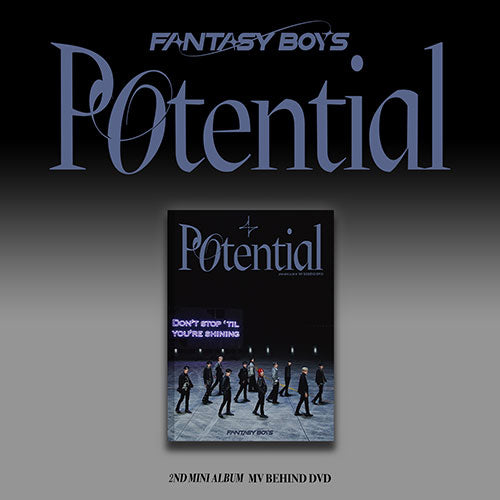 FANTASY BOYS (판타지보이즈) 2ND MINI ALBUM - [POTENTIAL] (MV BEHIND DVD)