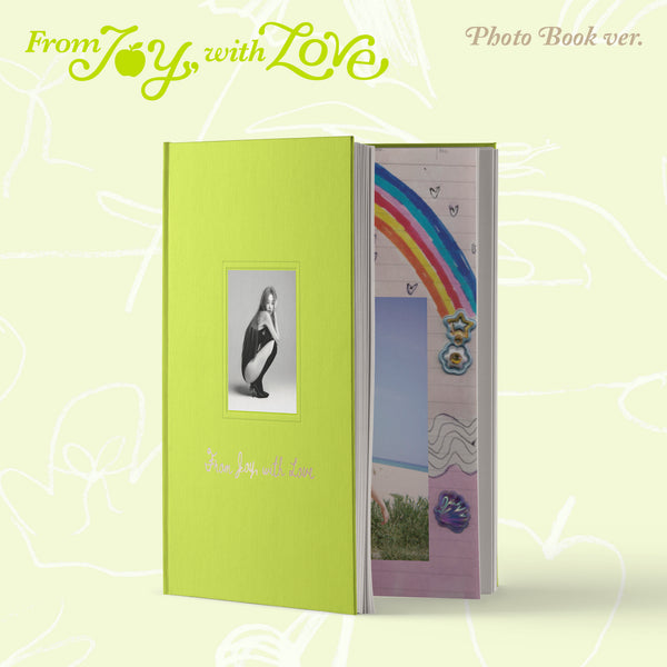 JOY (조이) 1st Mini Album - [From JOY, with Love] (Photo Book Ver. +EXCLUSIVE PHOTOCARD)