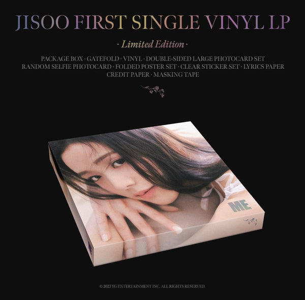 JISOO (BLACKPINK) 1ST SINGLE ALBUM [ME] - (LP ver. / Limited Edition) (+ EXCLUSIVE PHOTOCARD)