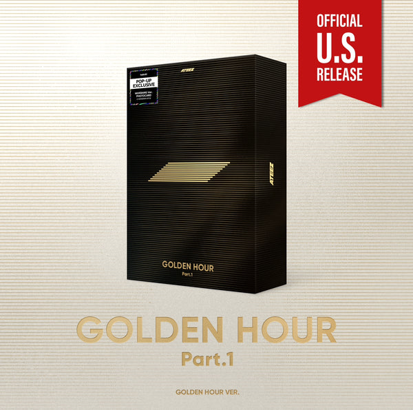 [PRE-ORDER] (U.S. VER.) ATEEZ (에이티즈) ALBUM - [GOLDEN HOUR : PART.1] (BOX SET VER. + POP-UP EXCLUSIVE PHOTOCARD)