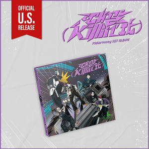 (U.S. VER.) P1HARMONY 1ST ALBUM - [KILLIN' IT] (DIGIPAK VER. + U.S. EXCLUSIVE PHOTOCARD)