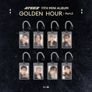 ATEEZ (에이티즈) GOLDEN HOUR : PART.2 OFFICIAL MD - [Photocard Holder Set]