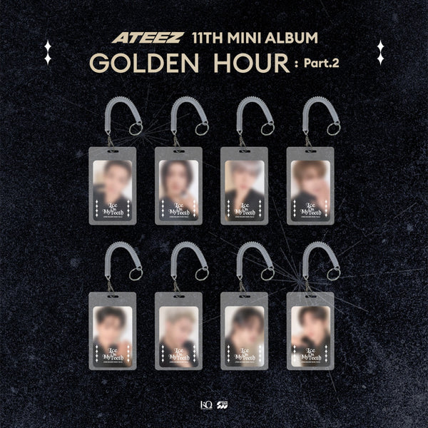 [PRE-ORDER] ATEEZ (에이티즈) GOLDEN HOUR : PART.2 OFFICIAL MD - [Photocard Holder Set]