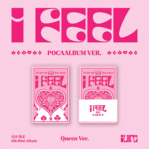 (G)I-DLE ((여자)아이들) - 6TH MINI ALBUM [I FEEL] (POCAALBUM VER)