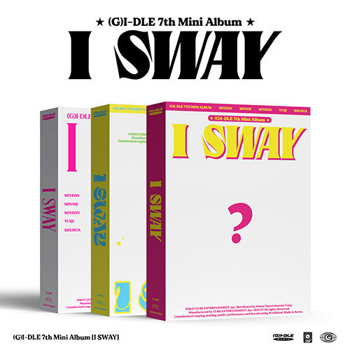 (G)I-DLE ((여자)아이들) 7TH MINI ALBUM - [I SWAY]