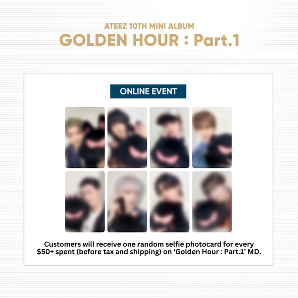 ATEEZ (에이티즈) GOLDEN HOUR : PART.1 OFFICIAL MD - [WORK BRACELET]