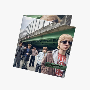 (U.S. VER.) CORTIS 2nd EP Album - [GREENGREEN] (Vinyl Ver.) - EVE PINK K-POP