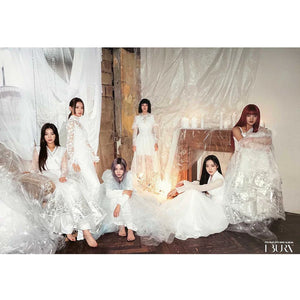 (G)I-DLE - I BURN (WINTER VER) OFFICIAL POSTER