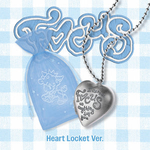 Hearts2Hearts (하츠투하츠) 1st Mini Album - [FOCUS] (Heart Locket Ver.)
