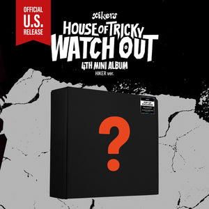 (U.S. VER.) XIKERS (싸이커스) 4TH MINI ALBUM - [HOUSE OF TRICKY: WATCH OUT] (+ POP-UP EXCLUSIVE PHOTOCARD)