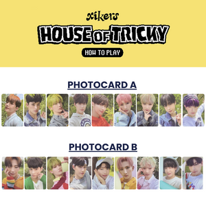 (KOR VER.) XIKERS (싸이커스) 2ND MINI ALBUM - [HOUSE OF TRICKY: How To Play] (HIKER VER. : OPENED ALBUM)