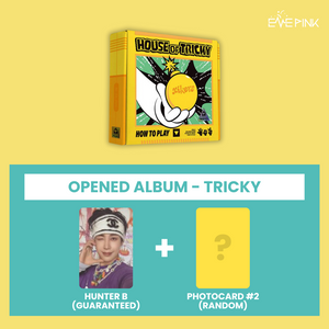 (KOR VER.) XIKERS (싸이커스) 2ND MINI ALBUM - [HOUSE OF TRICKY: How To Play] (TRICKY VER. : OPENED ALBUM)