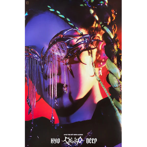 HYO YEON - DEEP (POISON VER) OFFICIAL POSTER - CONCEPT 1