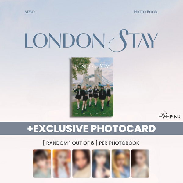 STAYC (스테이씨) - 2024 STAYC PHOTOBOOK [LONDON STAY] (+EXCLUSIVE PHOTOCARD)