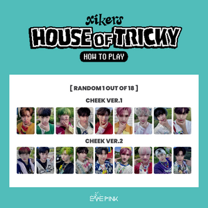 (KOR VER.) XIKERS (싸이커스) 2ND MINI ALBUM - [HOUSE OF TRICKY: How To Play] (+ EXCLUSIVE PHOTOCARD)