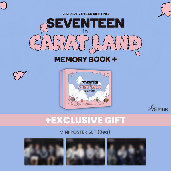 SEVENTEEN (세븐틴) - [2023 SVT 7TH FAN MEETING: SEVENTEEN in CARAT LAND] MEMORY BOOK + DIGITAL CODE (+ EXCLUSIVE GIFT)