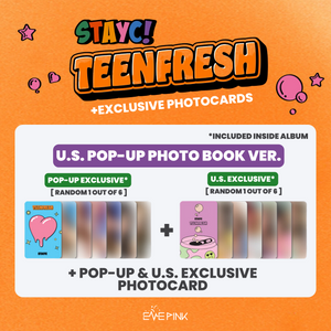 (U.S. VER.) STAYC 3RD MINI ALBUM - [TEENFRESH] (+POP-UP EXCLUSIVE PHOTOCARD)