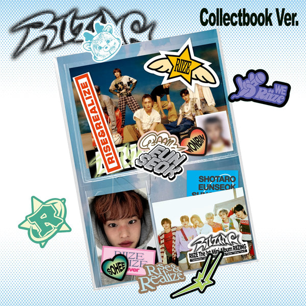 RIIZE (라이즈) 1ST MINI ALBUM - [RIIZING] (COLLECT BOOK VER.)